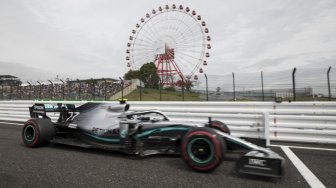 Hasil FP2 F1 GP Jepang: Lagi-lagi Bottas Asapi Hamilton