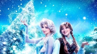 Liburan Akhir Tahun bersama Tokoh Frozen di Hong Kong Disneyland Resort