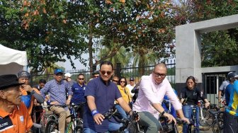 Uji Coba Tahap Dua Jalur Sepeda, Anies: 23 KM Rasanya Jauh Tapi Tak Terasa