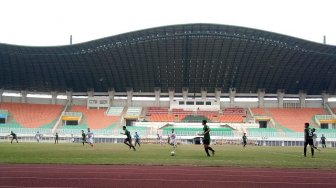 Timnas Indonesia U-19 vs Tira-Persikabo Berakhir Imbang