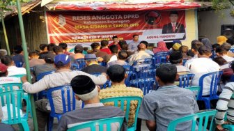 Agung Handoyo Anggota Dewan Dapil Satu, Lakukan Reses di Sembung Bojonegoro