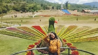 Pesona The Blooms Garden, Wisata Taman Bunga Baru yang Sedang Hits di Bali