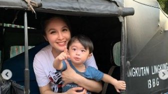 Baru 3 Tahun, Bakat Main Basket Anak Sandra Dewi Bikin Takjub