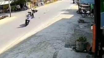 Asal Potong Lajur Hingga Picu Kecelakaan, Laju Motor Ini Bikin Salah Fokus