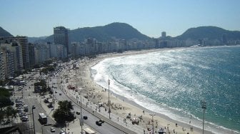 Pantai Ipanema. (Wikimedia Commons Rodrigo Gomes da Paixão)