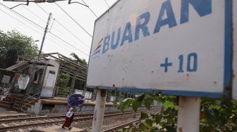 Stasiun Buaran Lama Terbengkalai