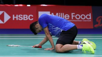 Dihentikan Non Unggulan di Denmark Open 2019, Anthony: Dia Lebih Beruntung