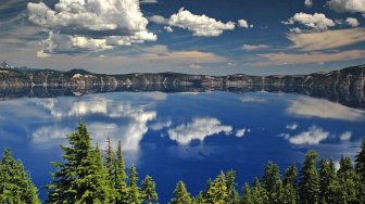 Danau Terdalam di Amerika Serikat itu Bernama Creater Lake