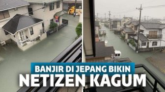 Viral Foto Banjir di Jepang Tak Ada Sampah, Netizen: Indonesia Left Group
