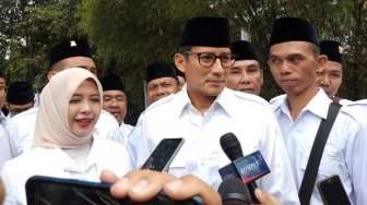 Tiba di Rapimnas Gerindra, Sandiaga: Kembali ke Rumah