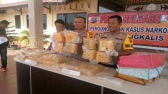 Bawa Paket Narkoba, Sopir Travel Bengkalis-Pekanbaru Diringkus
