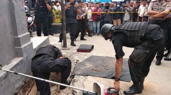 Polda Yogyakarta Temukan 119 Peluru FN Kaliber 9 mm di Gorong-gorong