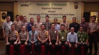 Polres Pelalawan Gandeng Swasta Cegah Karhutla