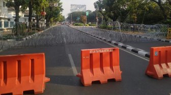 Jelang Pelantikan Jokowi - Ma&#039;ruf Amin Akses Menuju Istana Ditutup