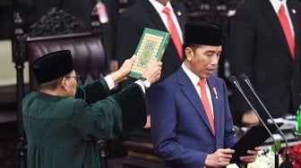 Tak Ada Kata Korupsi, HAM, dan Demokrasi pada Pidato Presiden Jokowi