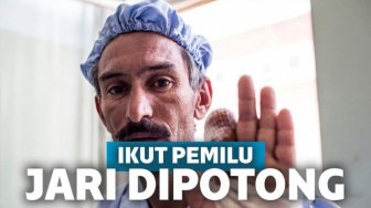 Ikut Pemilu, Jari Pria Afghanistan Ini Dipotong Taliban