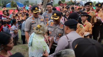 Polda Bali Ajak Pramuka Lawan Pelaku Kejahatan Dunia Maya