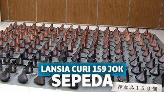 Kesal Jok Sepedanya Dicuri, Lansia Ini Balas Dendam dengan Mencuri 159 Jok 