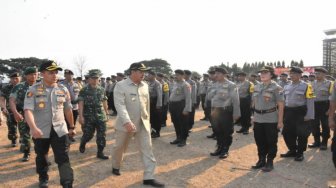 2.170 Petugas Keamanan Disiagakan Mengamankan Pilkades Mojokerto