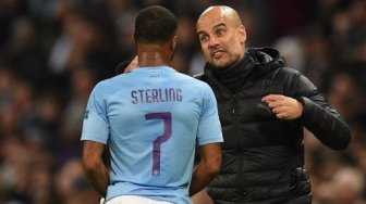 Man City Pesta Gol Lawan Atalanta, Guardiola Angkat Topi buat Sterling