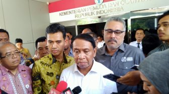 Sambangi Kemenpora, Menpora Zainudin: Biasanya Dikejar-kejar, Ini Disambut