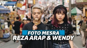 Ini Deretan Foto Mesra Reza Arap dan Wendy