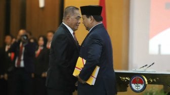 Ryamizard Resmi Serahkan Jabatan Menhan ke Prabowo