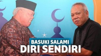 Menteri Basuki Beri Selamat ke Diri Sendiri, Netizen: Sertijab Himself
