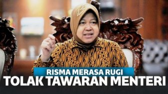 Sempat Ditawari Jokowi, Risma Mengaku Rugi Usai Tolak Jabatan Menteri