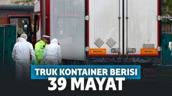 Geger Penemuan Truk Kontainer Mengangkut 39 Mayat