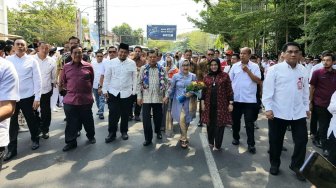 Pulang Kampung ke Makassar, JK Disambut Meriah