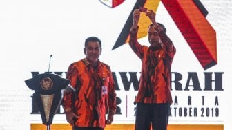 Presiden Jokowi Hadiri Pembukaan Mubes X Pemuda Pancasila