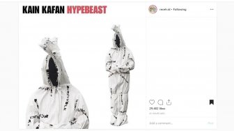 Dijual di Online Shop, Kain Kafan Hypebeast Ini Harganya Fantastis