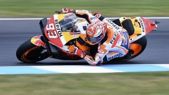 Hasil MotoGP Australia: Vinales Jatuh di Lap Terakhir, Marquez Juara