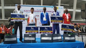 Jakarta Marathon 2019: Berlangsung Meriah, Pelari Kenya Jadi Juara