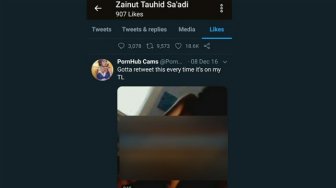 Heboh Ngelike Akun Porno, Admin Twitter Wamaneg Zainut Dikorek Polisi