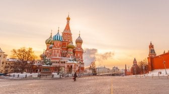 Moskow Rusia 'Lockdown', Kematian Akibat COVID-19 Melejit Lagi