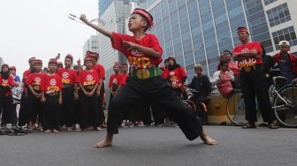 Pesilat Keluarkan Jurus untuk Basmi Penyakit Polio