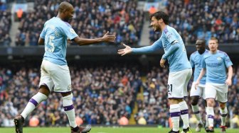 Main Lawan Aston Villa, David Silva Pecahkan Rekor Milik Joe Hart