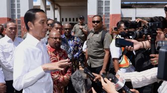 Jokowi Janji Rehabilitasi Pasar Bekas Kerusuhan Wamena Rampung Pekan Depan