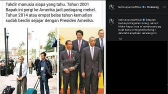 Unggah Foto Jadul Jokowi, Hotman Paris Singgung soal Takdir