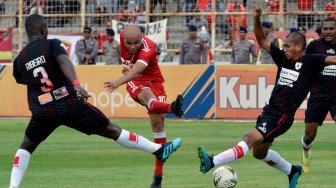 Menang 1-0, Persipura Curi Tiga Poin dari Markas Perseru Badak Lampung FC