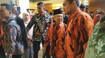 Maruf Amin di Acara Pemuda Pancasila: Saya Merasa Kembali Muda