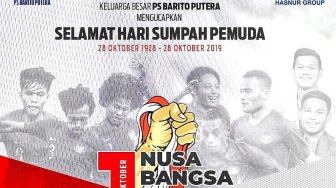 Peringati Hari Sumpah Pemuda, Begini Cara Tim-tim Liga 1 Merayakannya