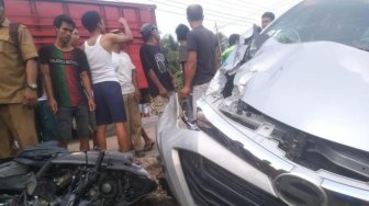 Laka Maut! Mahasiswa IAI Nusantara Muara Bulian Tewas di TKP