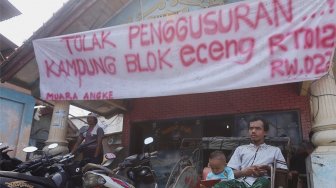 Warga Kampung Blok Eceng Muara Angke Menolak Digusur