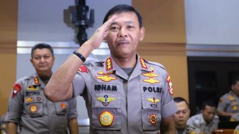 Salam Hormat Kapolri Baru ke Anggota Komisi III DPR