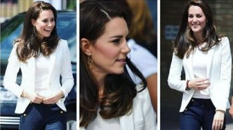 5 Inspirasi Gaya dengan Celana Panjang ala Kate Middleton