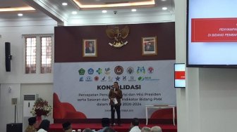 Bahas Visi dan Misi Presiden, Sejumlah Menteri Gelar Rapat Konsolidasi