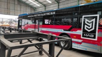 Bus Listrik MAB Dibeli Perusahaan Jepang PT Mitsui